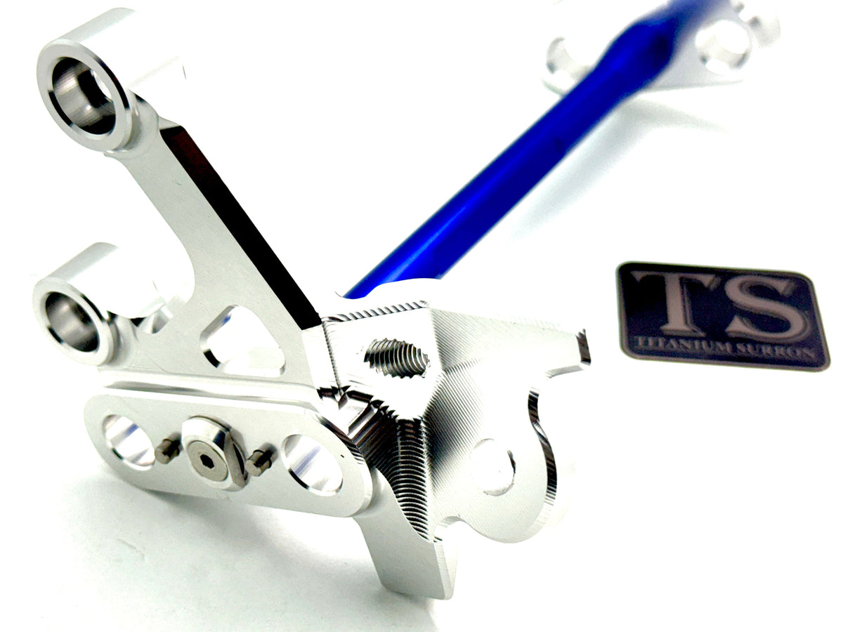 CNC Aluminum Footpeg Bracket Assembly – Surron LBX / Segway X160 X260