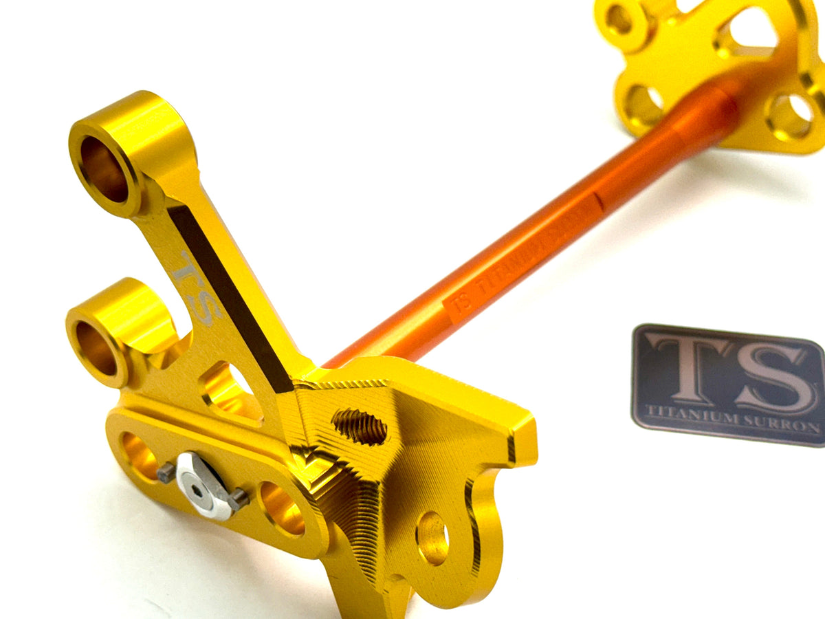 CNC Aluminum Footpeg Bracket Assembly – Surron LBX / Segway X160 X260