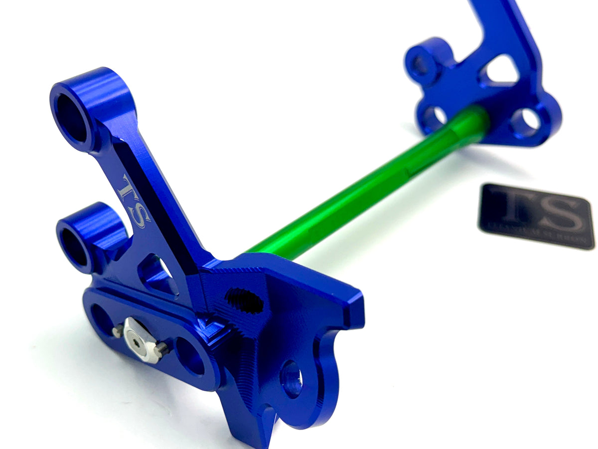 CNC Aluminum Footpeg Bracket Assembly – Surron LBX / Segway X160 X260