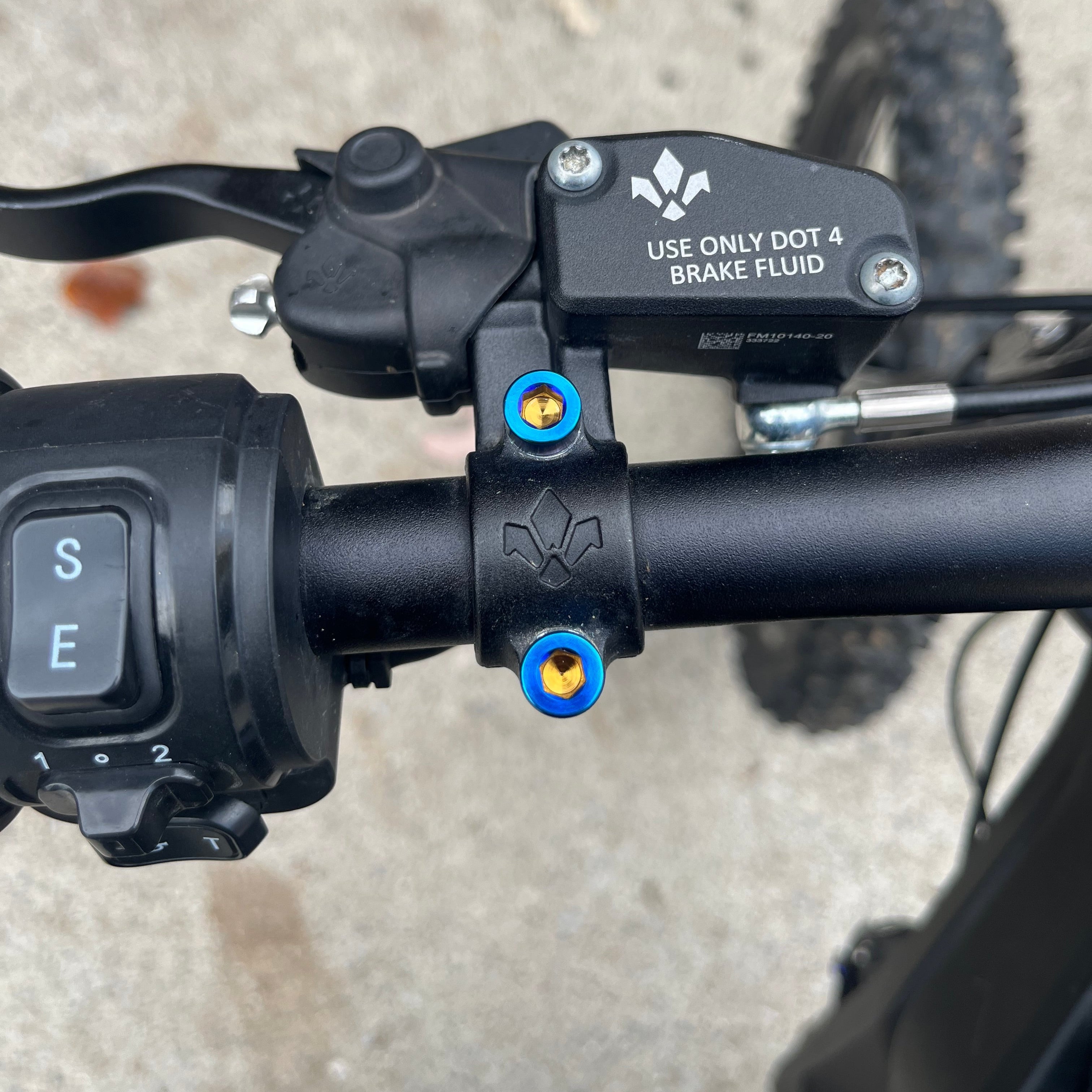 Formula Hand Brake Titanium (Set of 2)