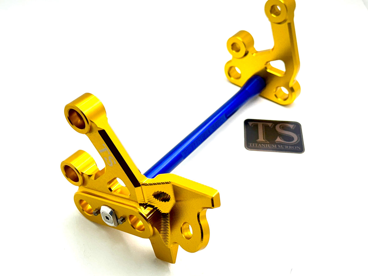 CNC Aluminum Footpeg Bracket Assembly – Surron LBX / Segway X160 X260
