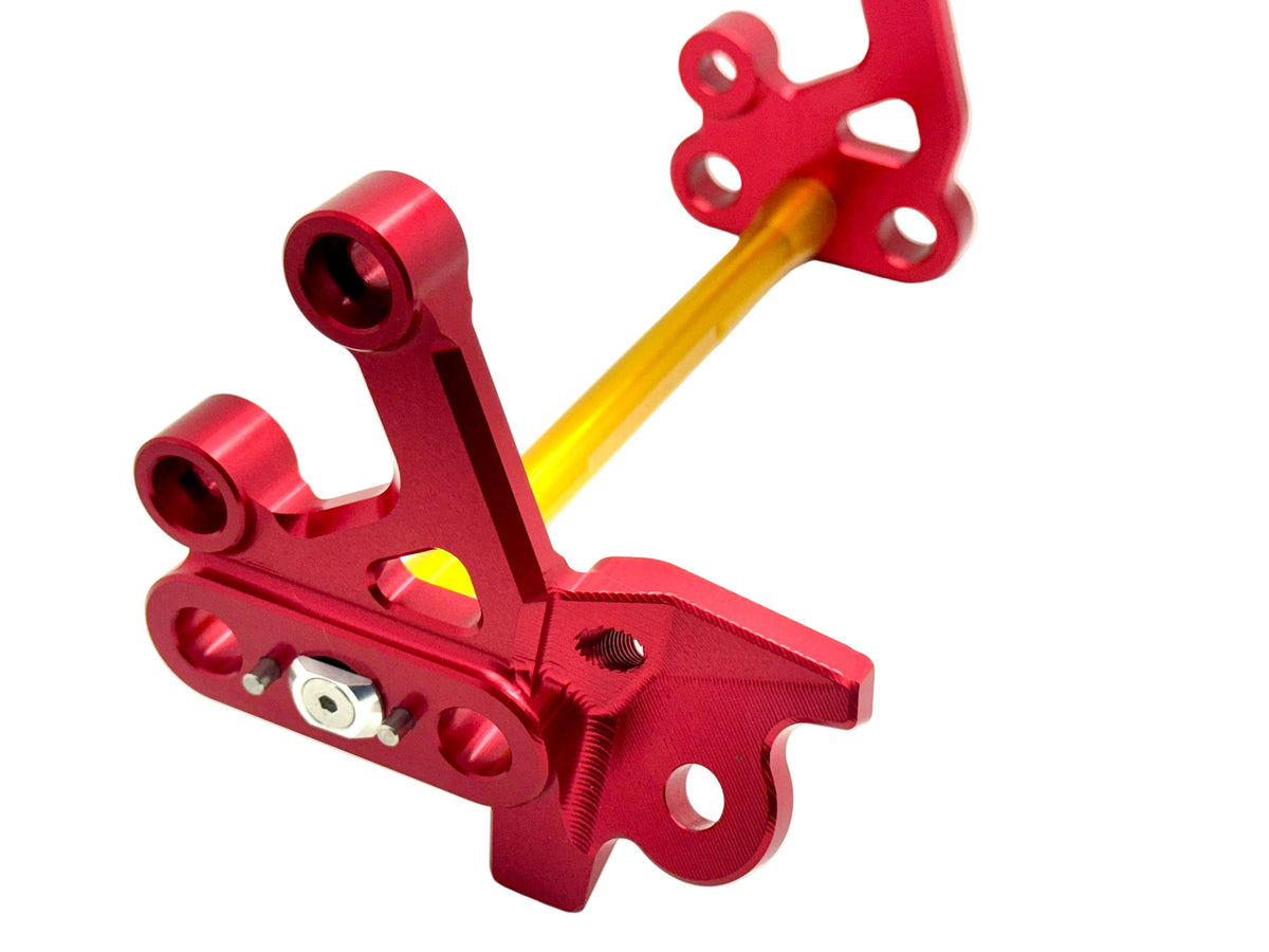 CNC Aluminum Footpeg Bracket Assembly – Surron LBX / Segway X160 X260