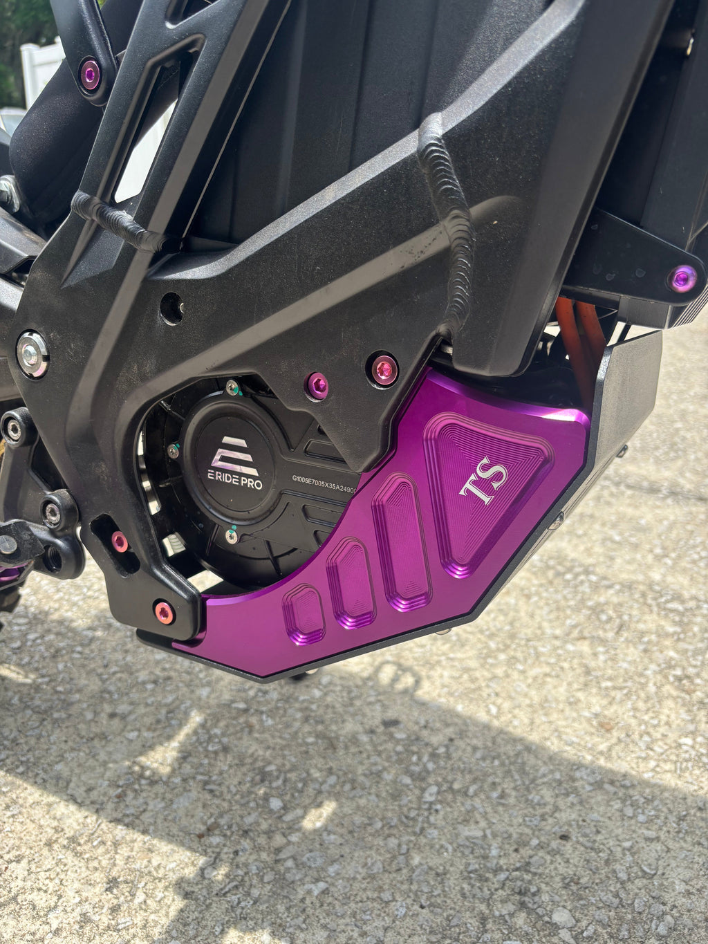 Premium Aluminum Bash Plate for E-Ride Pro SS 2.0