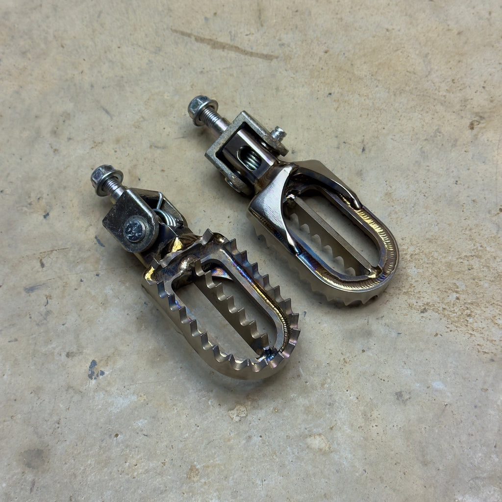 PRE-ORDER Titanium Foot Pegs