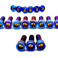 Titanium DNM/ KKE Fork Bolt Kits (Set of 11)
