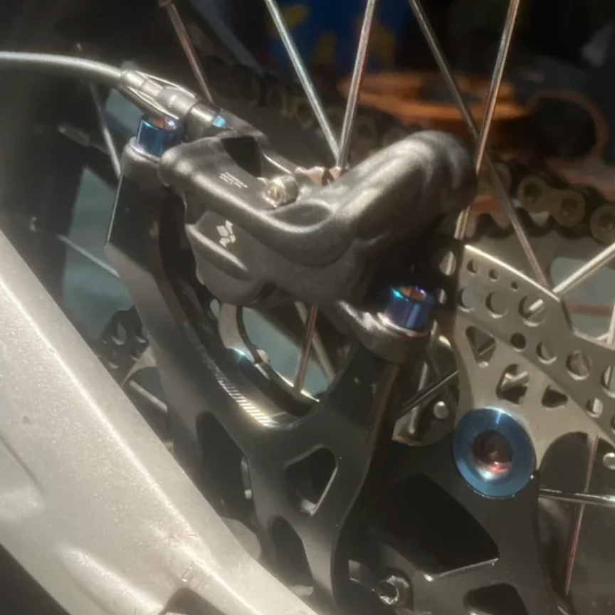 Brake Caliper Titanium Bolts (Set of 2)