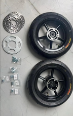 12" Supermoto Wheelset for Yozma/Tuttio/Heybike