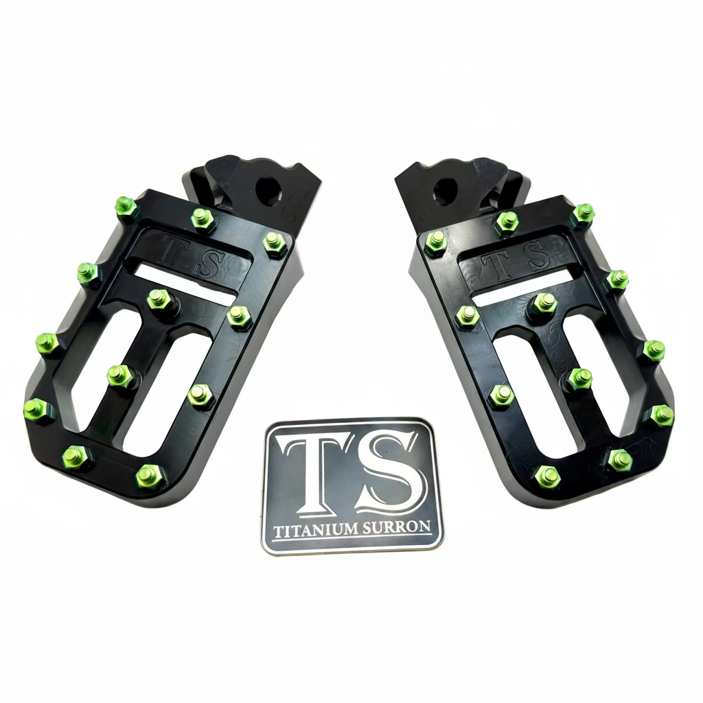 TS Custom Foot Pegs w/ Titanium Grips for Talaria and Altis