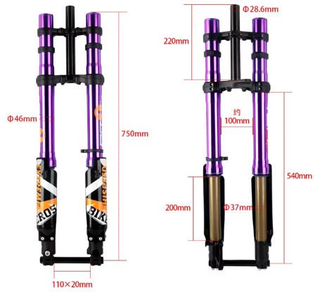 ALX13RC (2.0) FastAce Fork for E-Moto
