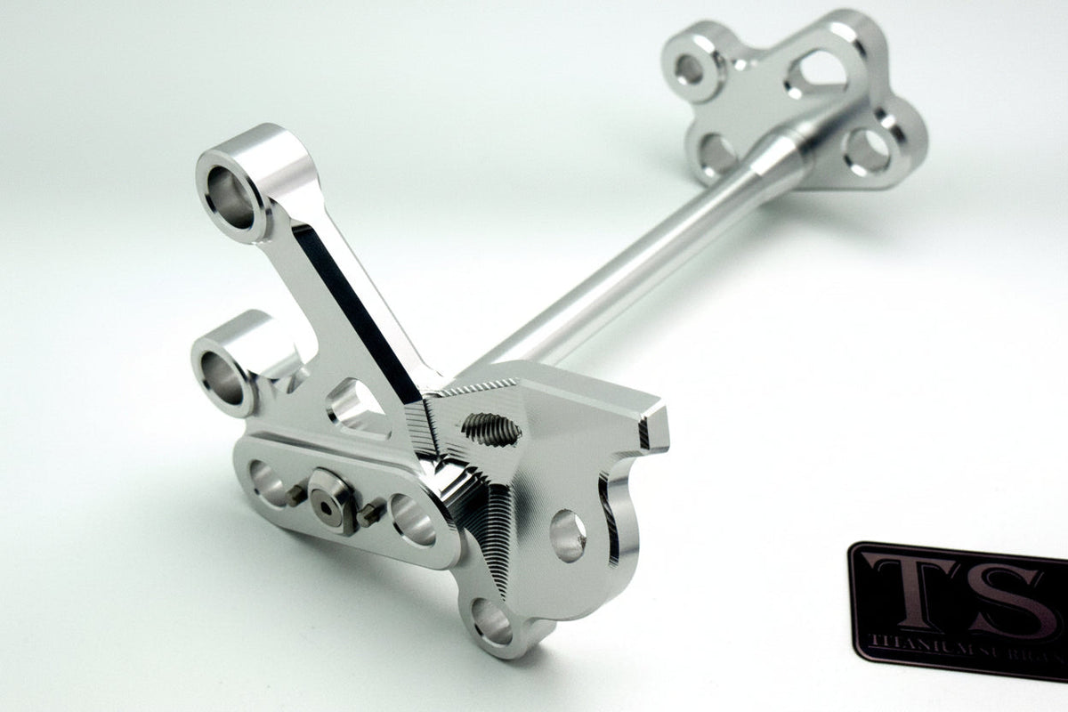 Custom CNC Aluminum Footpeg Bracket Assembly E-Ride Pro