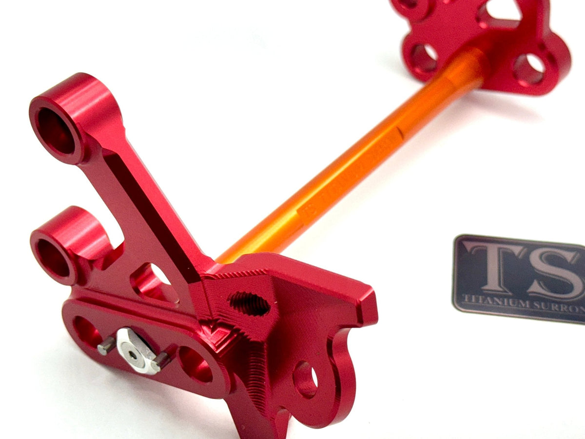 CNC Aluminum Footpeg Bracket Assembly – Surron LBX / Segway X160 X260