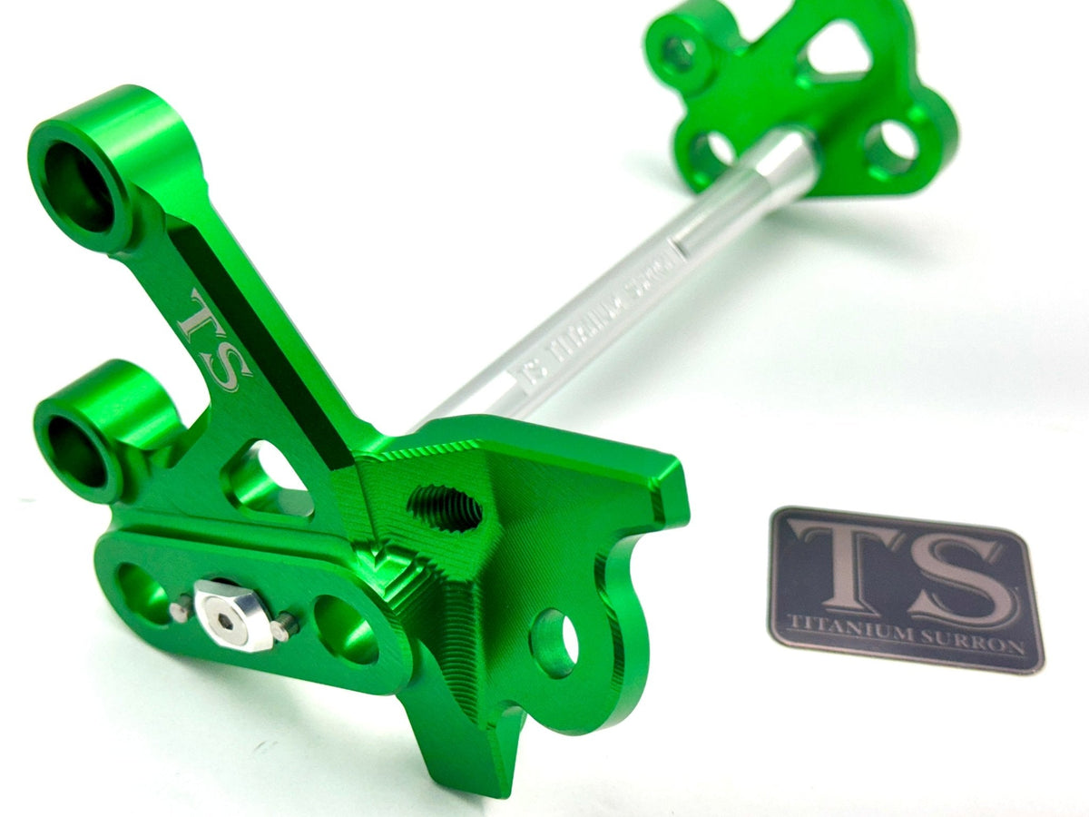 CNC Aluminum Footpeg Bracket Assembly – Surron LBX / Segway X160 X260