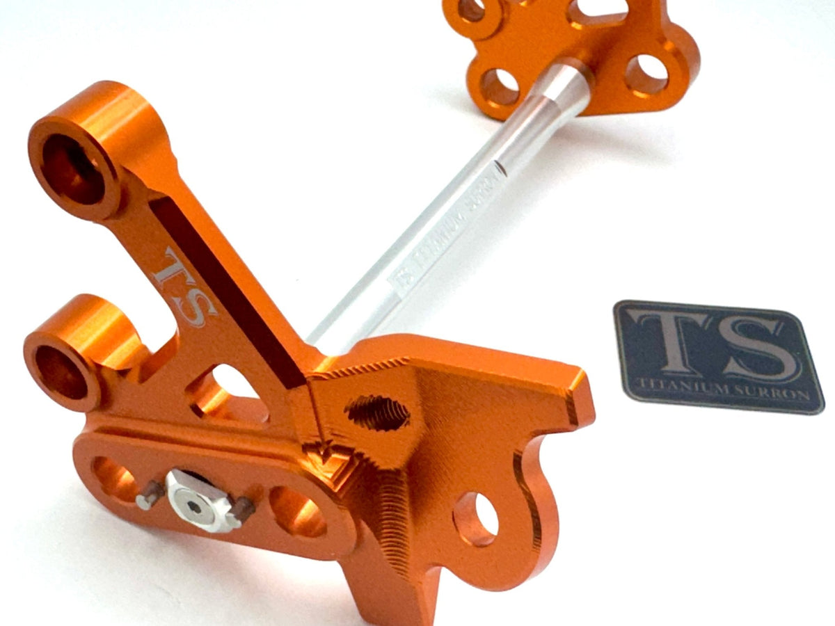 CNC Aluminum Footpeg Bracket Assembly – Surron LBX / Segway X160 X260