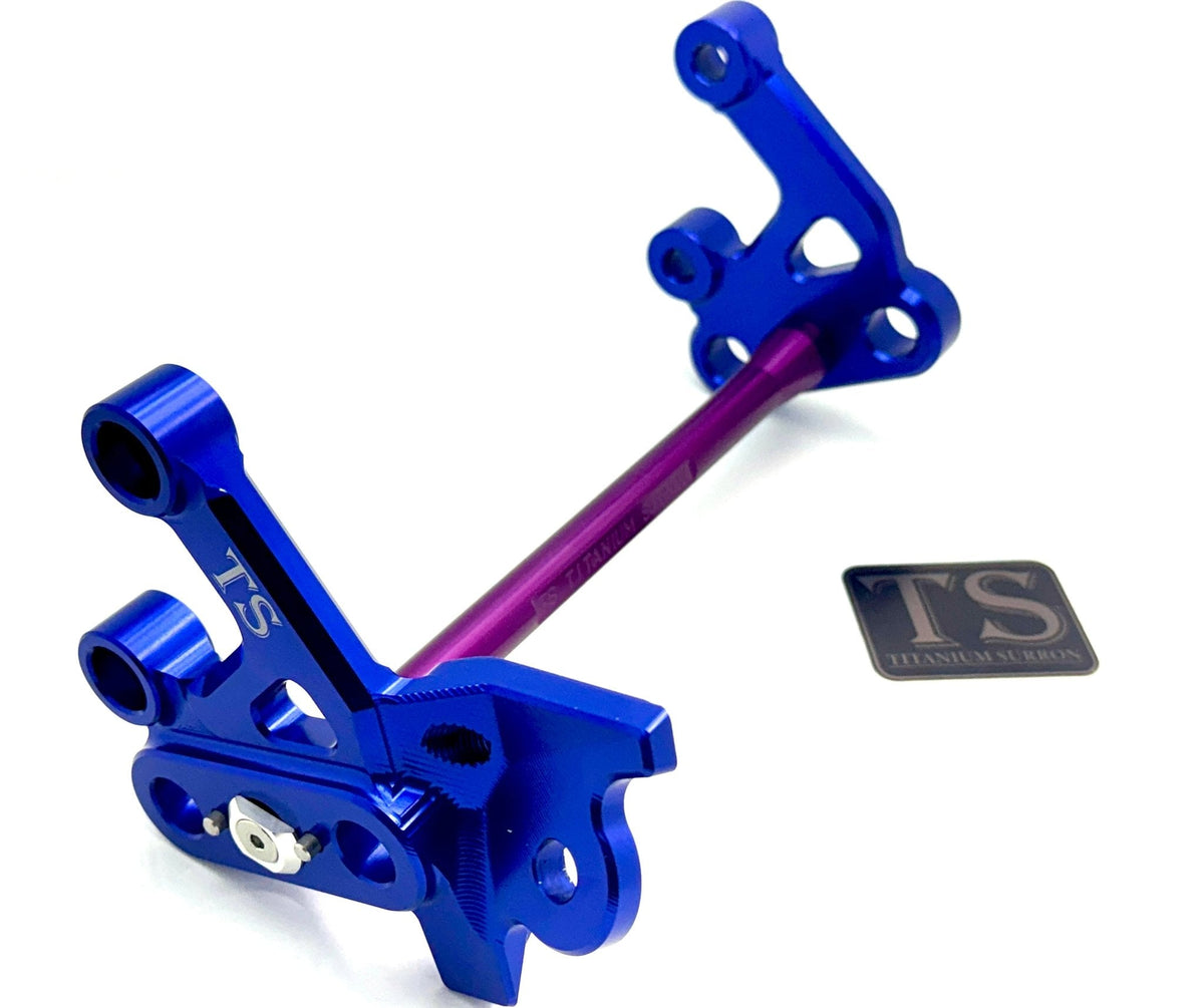 CNC Aluminum Footpeg Bracket Assembly – Surron LBX / Segway X160 X260