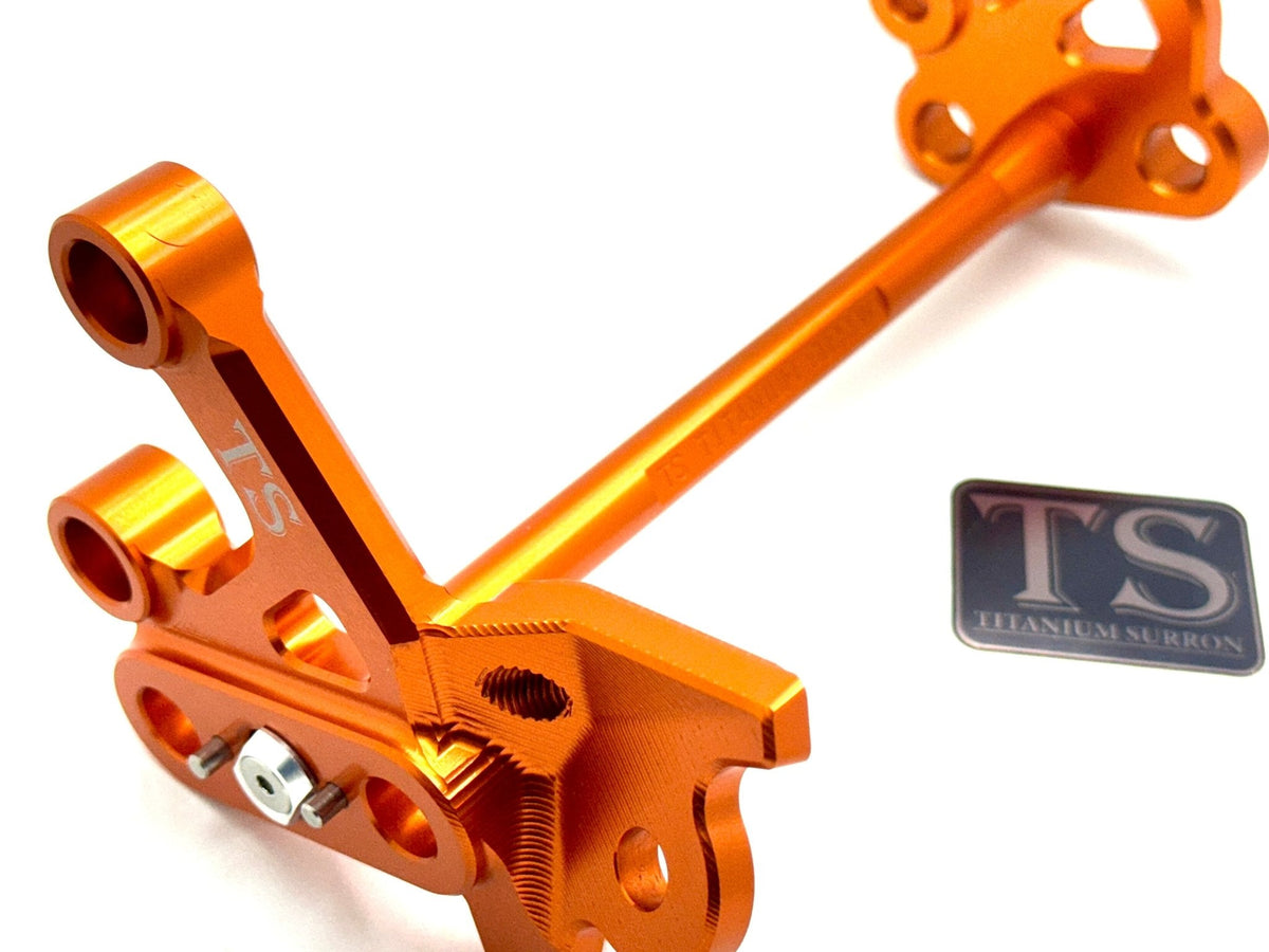 CNC Aluminum Footpeg Bracket Assembly – Surron LBX / Segway X160 X260