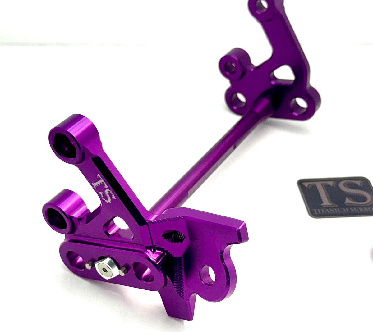 CNC Aluminum Footpeg Bracket Assembly – Surron LBX / Segway X160 X260