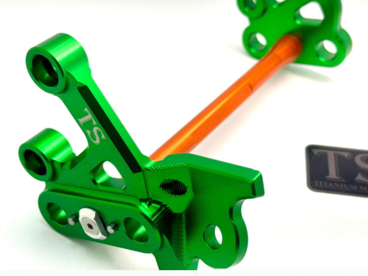CNC Aluminum Footpeg Bracket Assembly – Surron LBX / Segway X160 X260