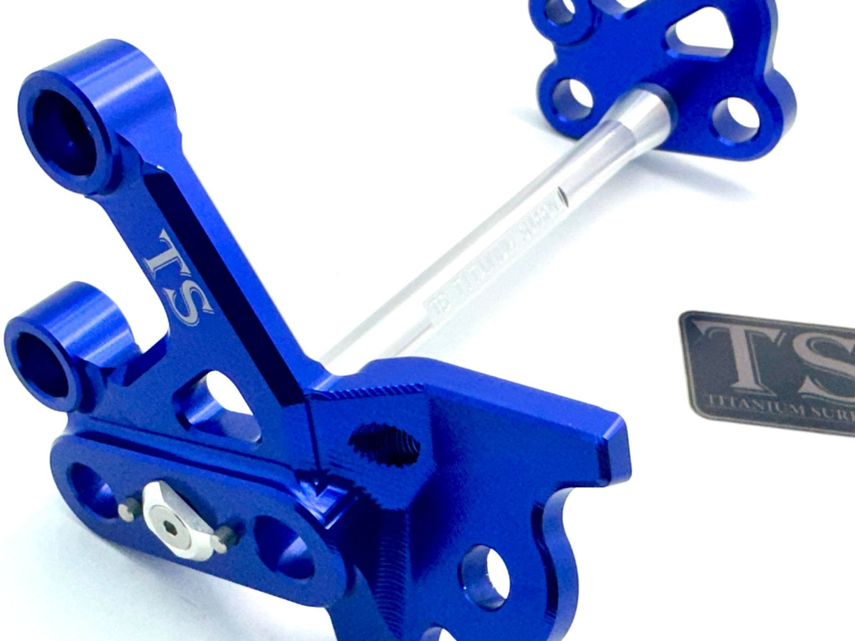 CNC Aluminum Footpeg Bracket Assembly – Surron LBX / Segway X160 X260