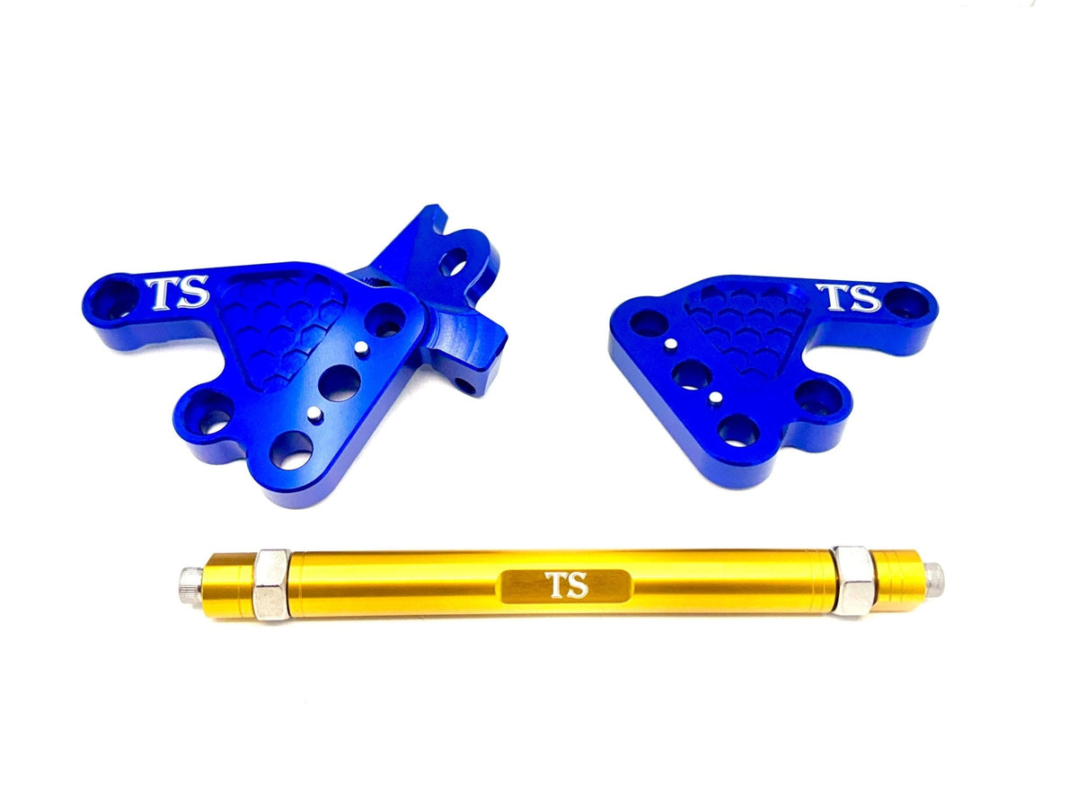 Custom CNC Aluminum Footpeg Bracket Assembly Talaria MX3, MX4