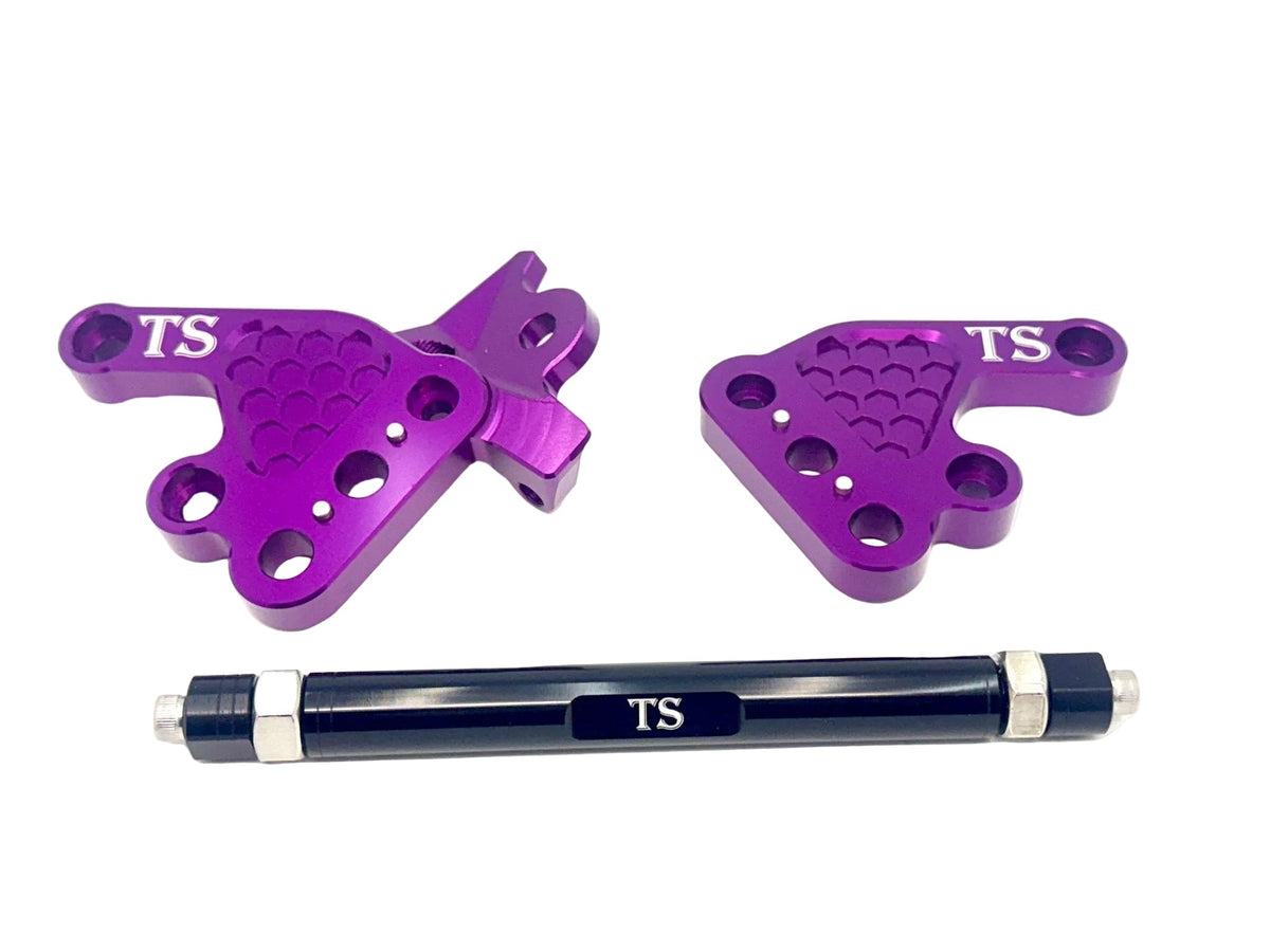 Custom CNC Aluminum Footpeg Bracket Assembly Talaria MX3, MX4