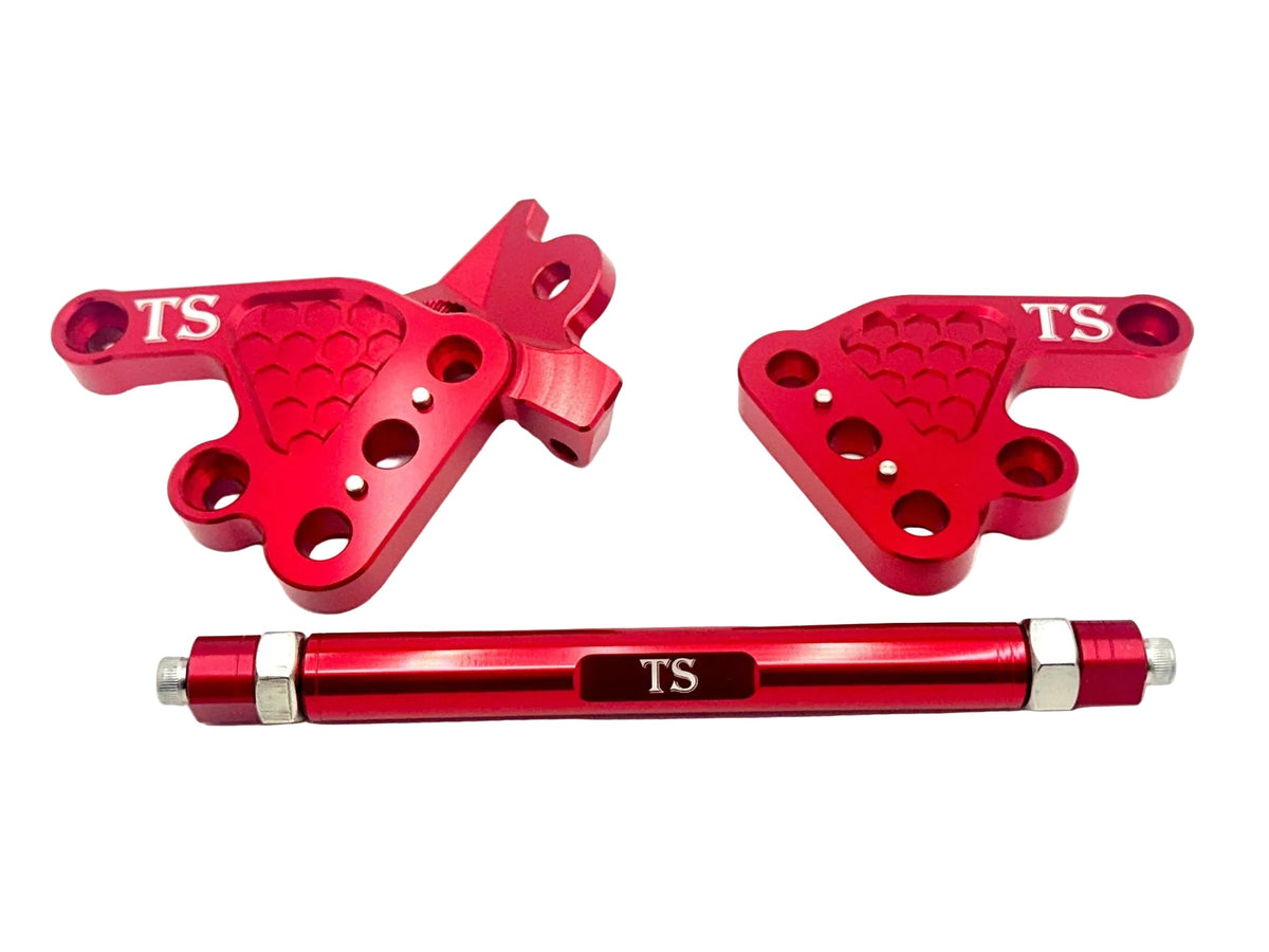Custom CNC Aluminum Footpeg Bracket Assembly Talaria MX3, MX4