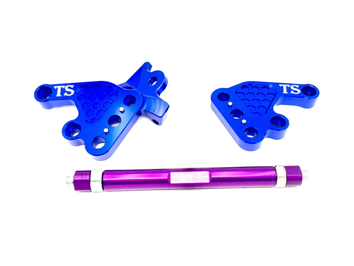 Custom CNC Aluminum Footpeg Bracket Assembly Talaria MX3, MX4