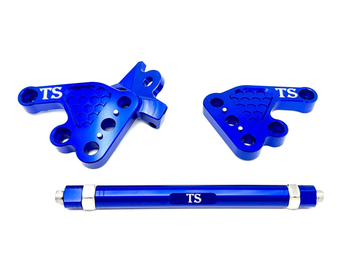 Custom CNC Aluminum Footpeg Bracket Assembly Talaria MX3, MX4