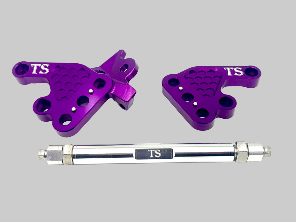 Custom CNC Aluminum Footpeg Bracket Assembly Talaria MX3, MX4