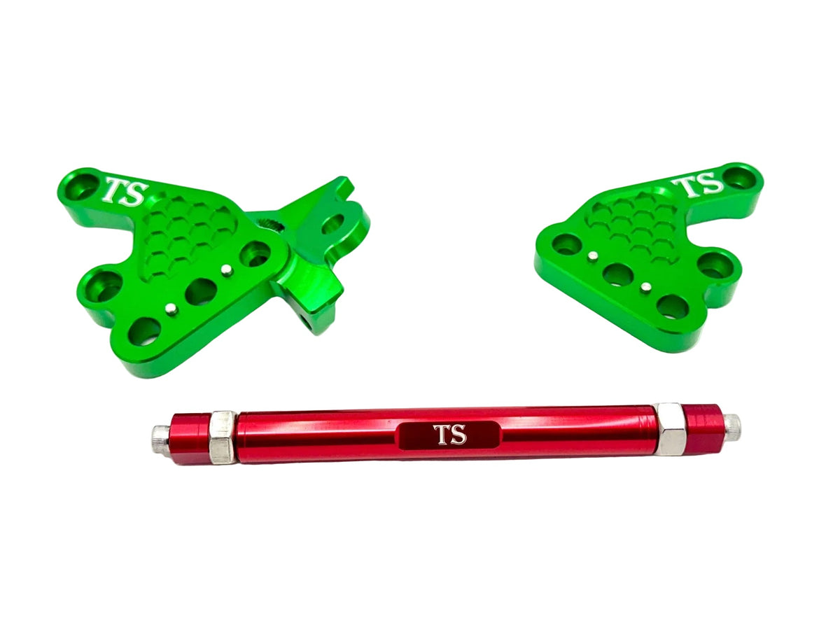 Custom CNC Aluminum Footpeg Bracket Assembly Talaria MX3, MX4