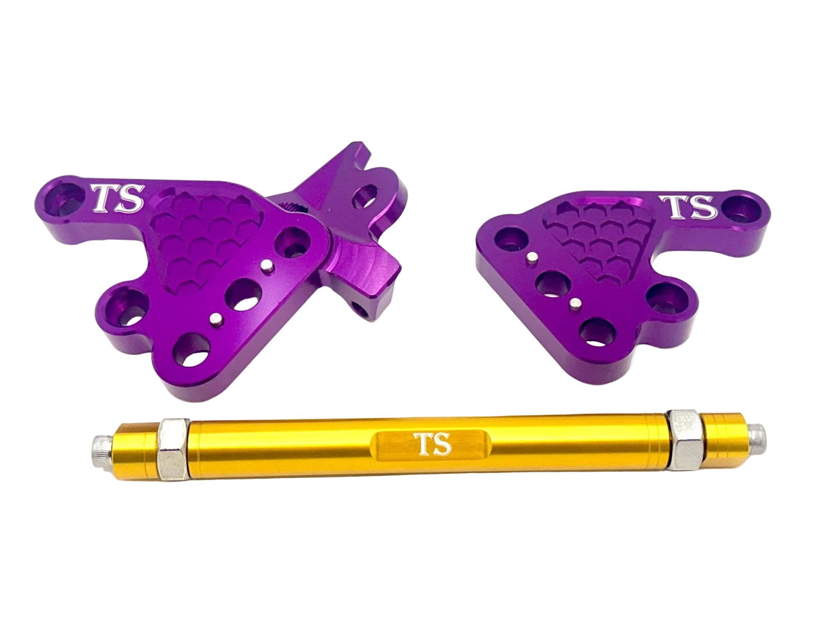 Custom CNC Aluminum Footpeg Bracket Assembly Talaria MX3, MX4