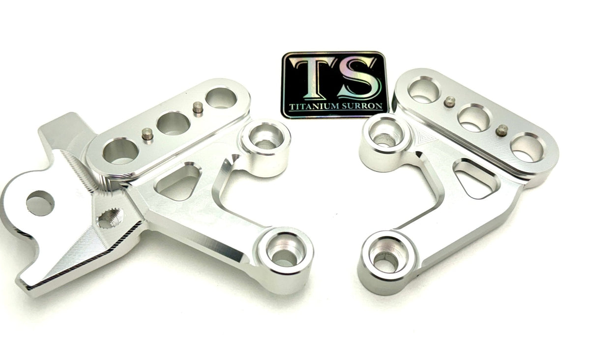CNC Aluminum Footpeg Bracket — E-Moto