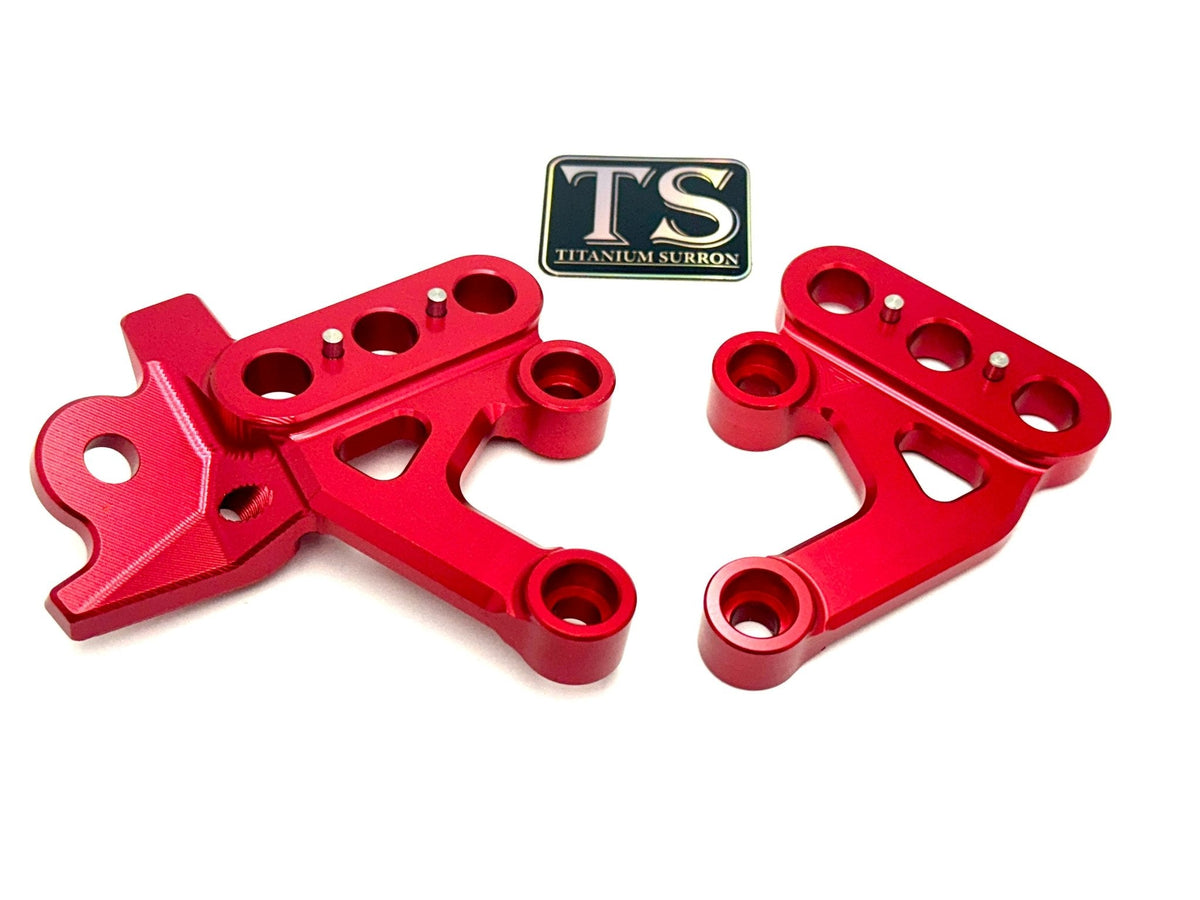 CNC Aluminum Footpeg Bracket — E-Moto