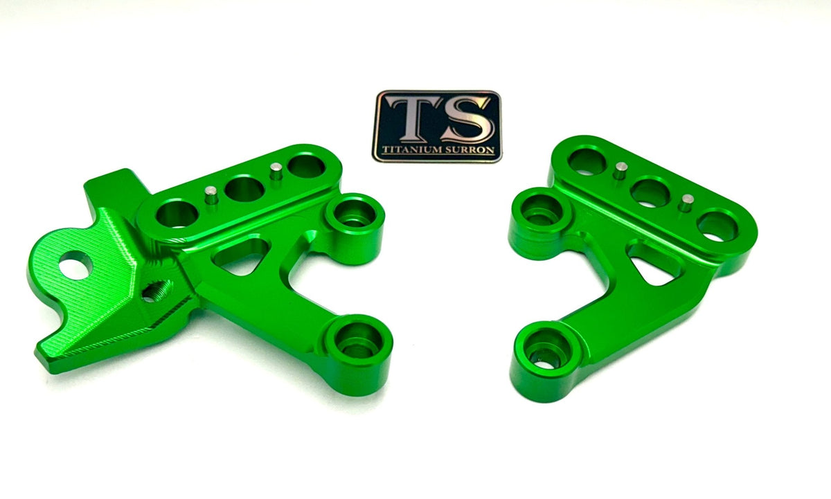 CNC Aluminum Footpeg Bracket — E-Moto