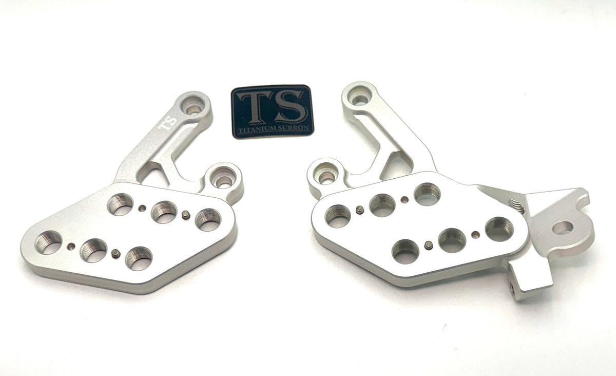 Custom CNC Aluminum Footpeg Drop Bracket for Surron LBX and E-Ride Pro Models