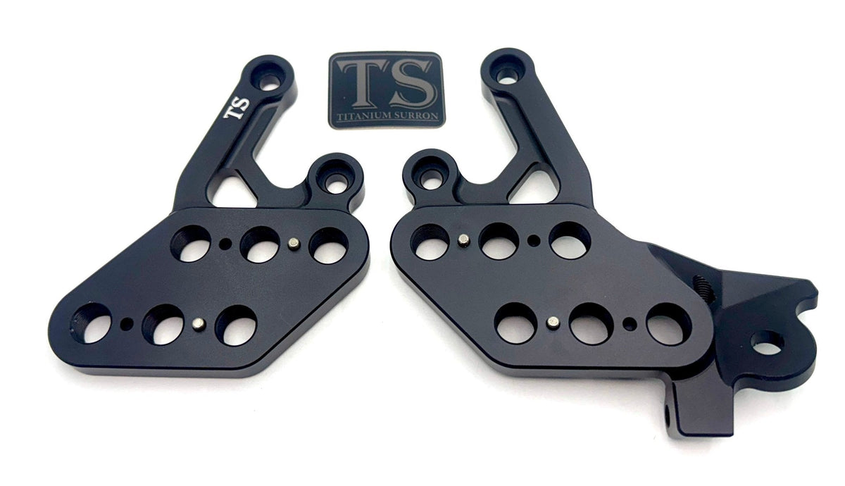 Custom CNC Aluminum Footpeg Drop Bracket for Surron LBX and E-Ride Pro Models