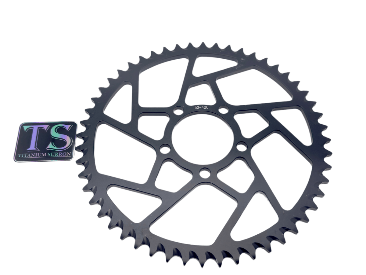 Hardened Aluminum 420 Sprockets for E-moto 48-58T