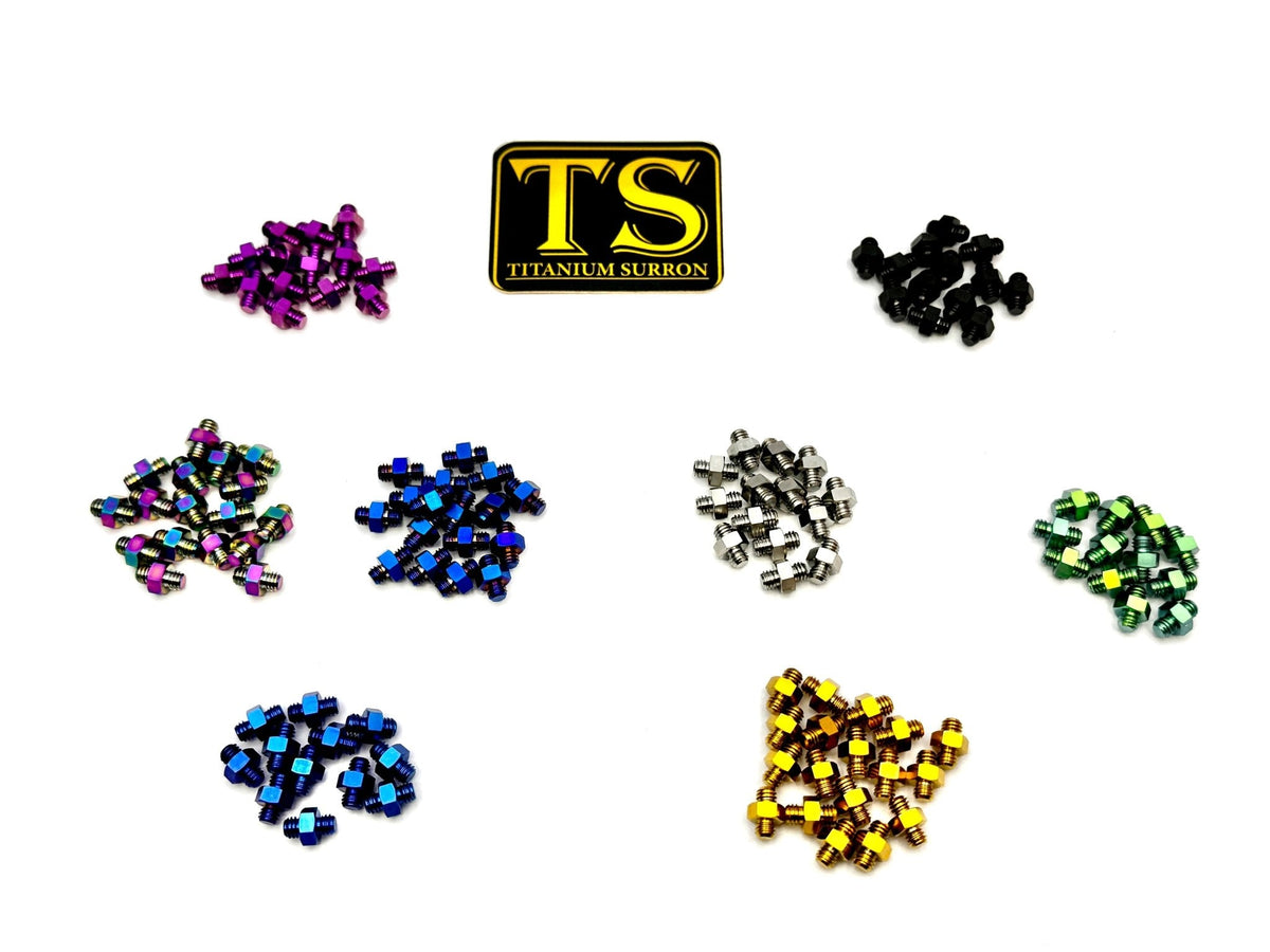 Custom Foot Pegs w/ Titanium Grips for Surron and Most Light E-moto