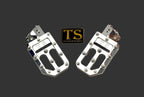 Custom Foot Pegs w/ Titanium Grips for Surron and Most Light E-moto