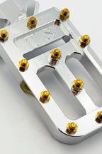Custom Foot Pegs w/ Titanium Grips for Surron and Most Light E-moto